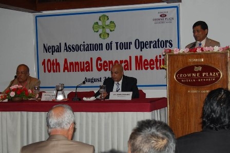 “Declare tourism a national industry in Nepal “: NATO