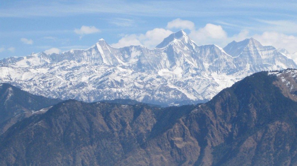 Guerrilla trekking trail in Nepal
