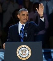 Barack Obama re-elected President of the United States,victory speech text