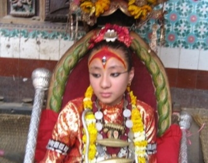 Living Goddess Kumari of Lalitpur Nepal