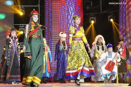 China- Mongolian ethnic costume festival