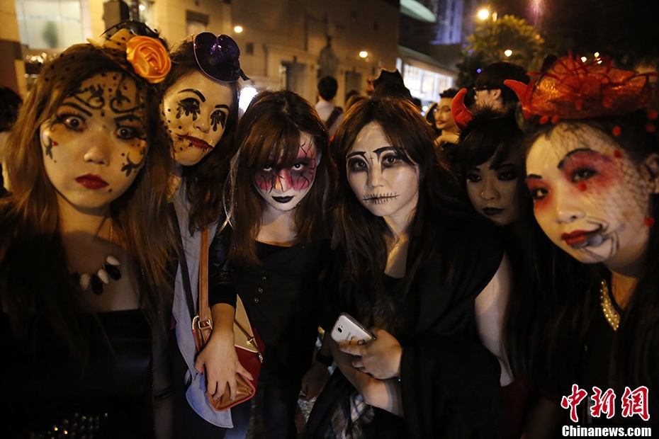 People celebrate Halloween around the world