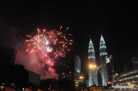 New Year Celebration in Malaysia
