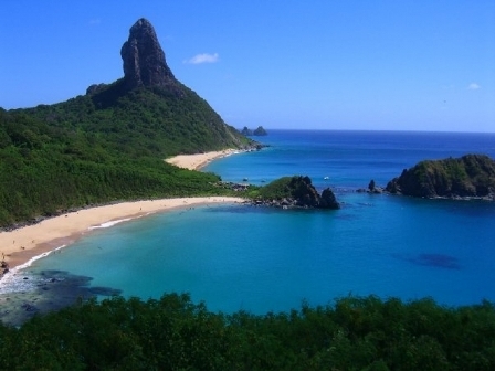 Top 10 best beaches named , Baia do Sancho of Brazil on top