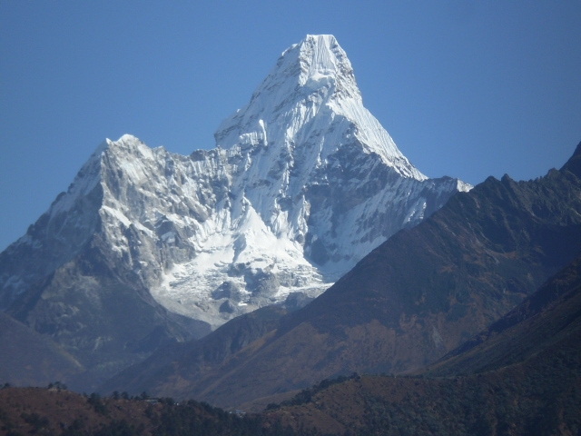 Mt. Ama Dablam in Khumbu region of Nepal