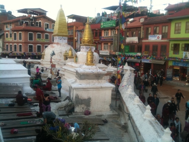 Bouddhanath Stupa in Nepal