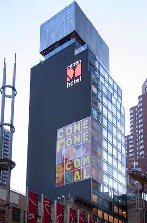 First citizenM hotel in the United States