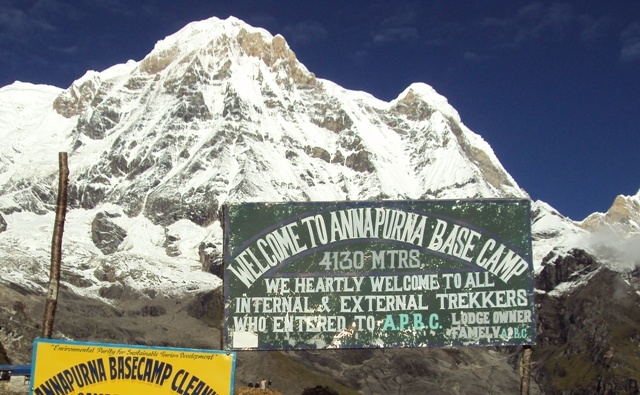 Annapurna Base Camp in Nepal