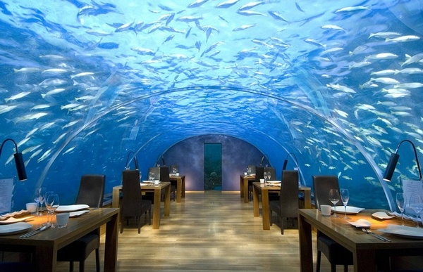 First underwater restaurant in Maldives