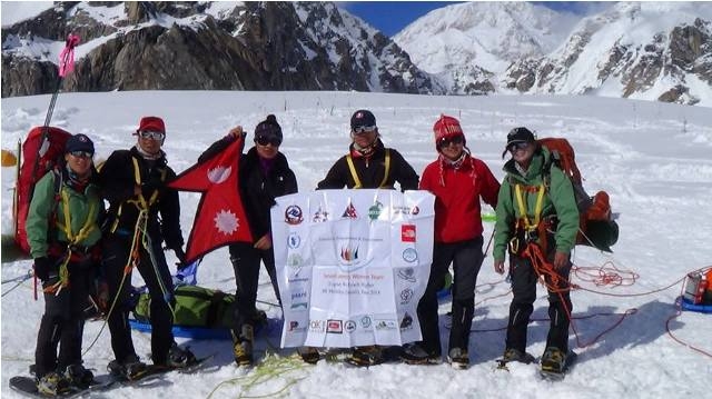 Nepali mountaineers heading to Mt. McKinley