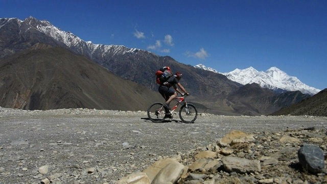 French Cyclist Jorda promotes Great Himalayan Trail