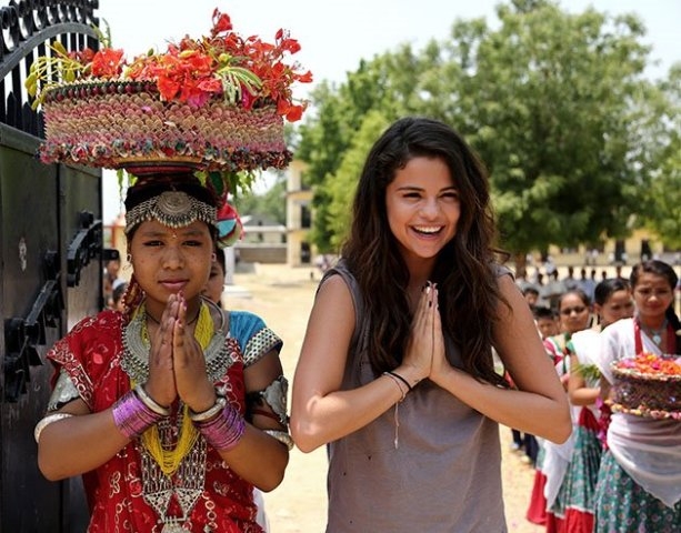 Selena Gomez inspired by her recent UNICEF Trip to Nepal