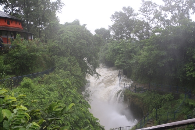 A popular tourist attraction – Devi’s Fall in Pokhara, Nepal