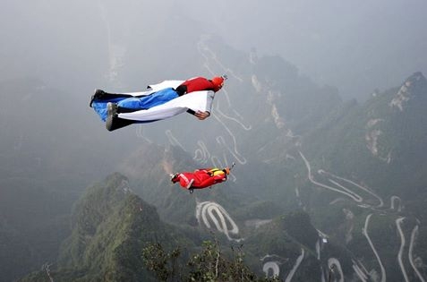 Wingsuit World Flying Contest