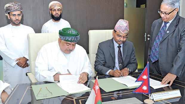 Nepal and Oman agree to increase weekly flights to 21