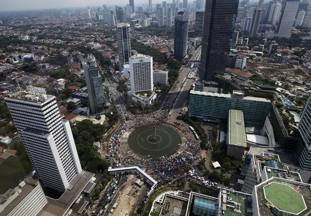 A view of Jakarta ,Indonesia