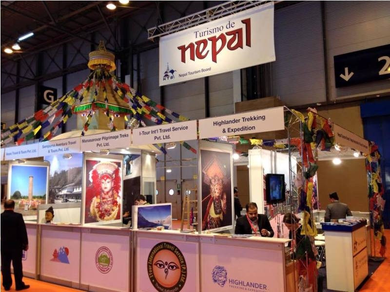 Nepal Stall at FITUR ( International TourismTrade Fair )