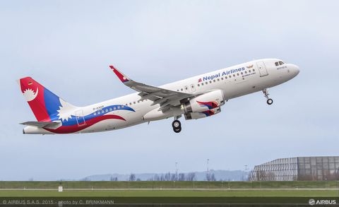 Nepal Airlines to resume Delhi flights with new Airbus320