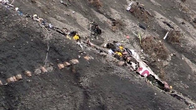 Plane crash kills 150 people in French Alps; Europe in shock