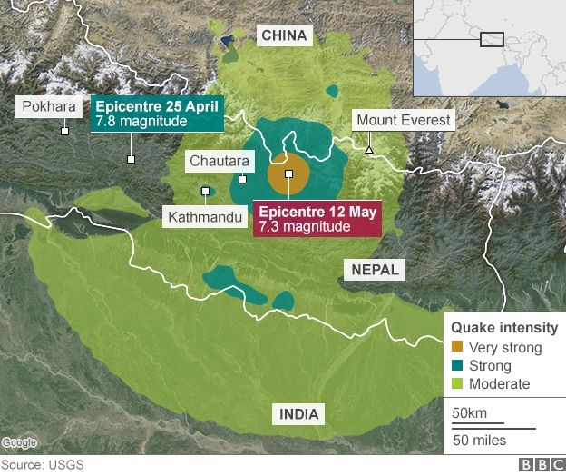 Earthquake panic in Nepal, death toll crosses 8,485