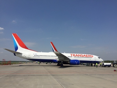 Boeing delivers Transaero’s First Next-Generation 737-800
