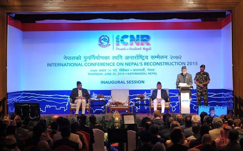 International Conference on Nepal’s Reconstruction 2015