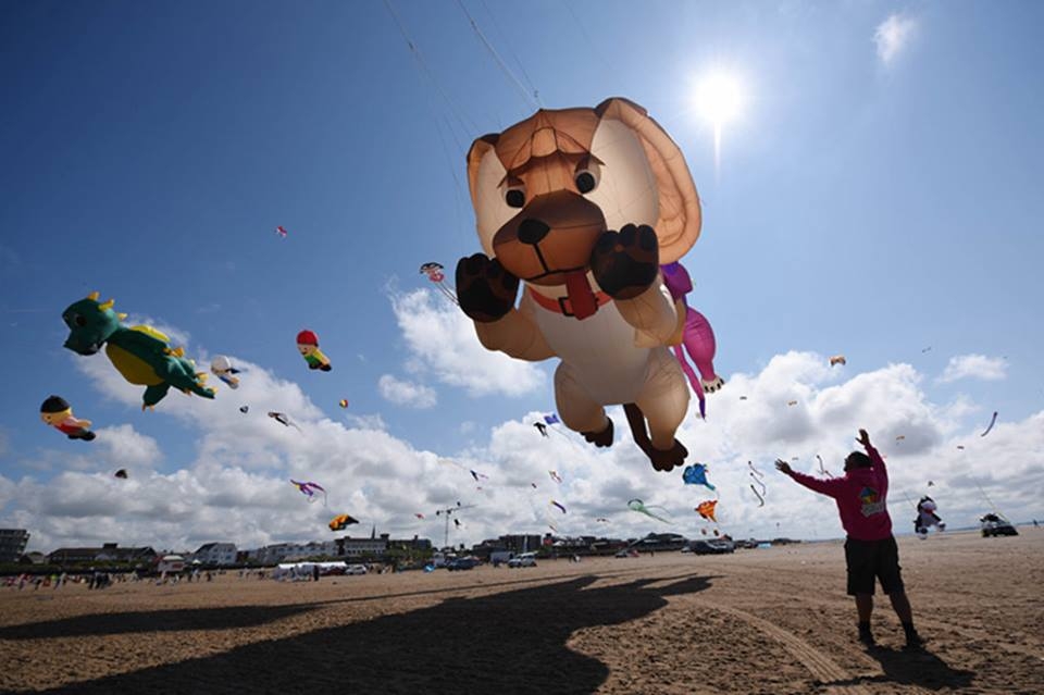 Kite Festival in Lytham St Annes,England