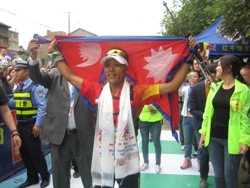 Asian Mountain Racing Challenge held in Guizhou China, Sunuwar declared champion