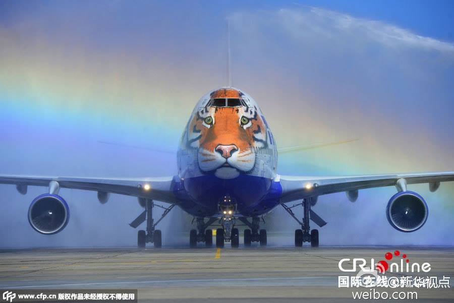 Boeing – art for the Tiger Day