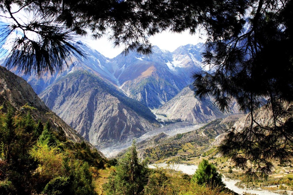 Bagrote Valley in Gilgit-Baltistan, the northernmost region of Pakistan