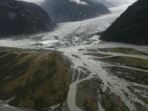 Glacier Lake bursts in Alaska
