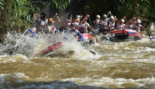 World rafting championships paddle into Asia