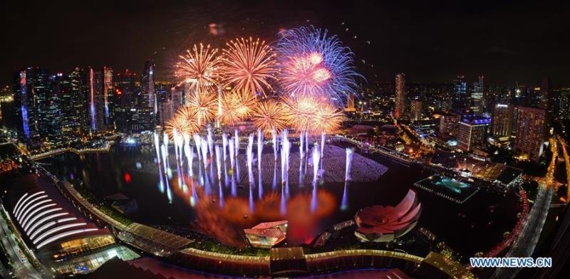 New Year Day Marked in Singapore