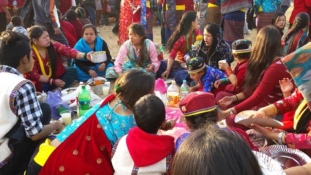 Lhosar celebration in Nepal –