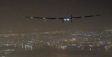 Solar plane ends historic round the world trip