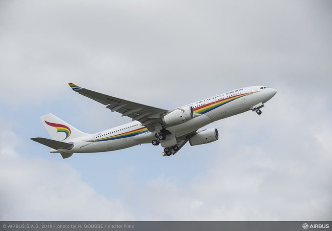 Tibet Airlines receives its first A330