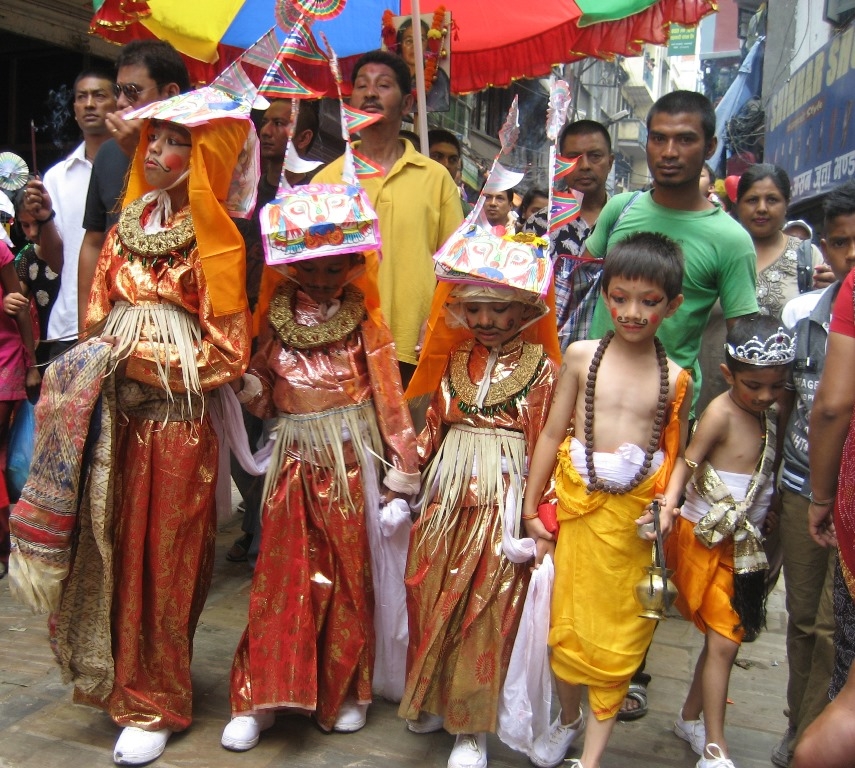 Gai Jatra festival in Nepal