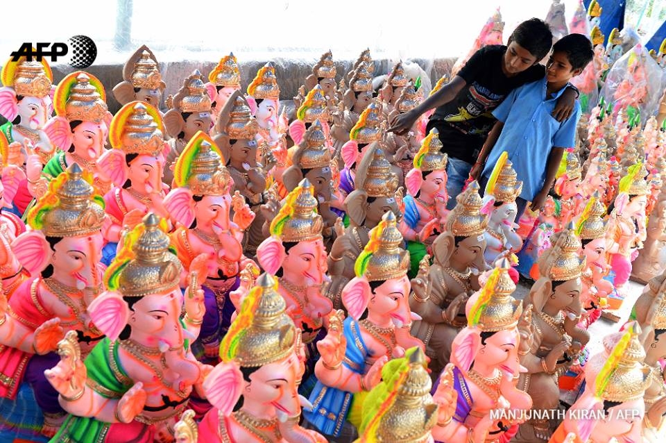 Ganesh Chaturthi festival – a popular eleven-day long Hindu religious festival