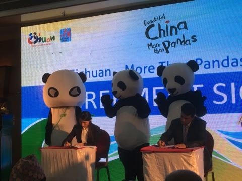 ‘Sichuan, More Than Pandas ‘- Promotional campaign in Nepal