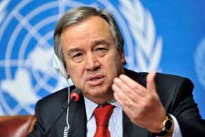 UN Chief calls to back ambitious action on climate change for future generations