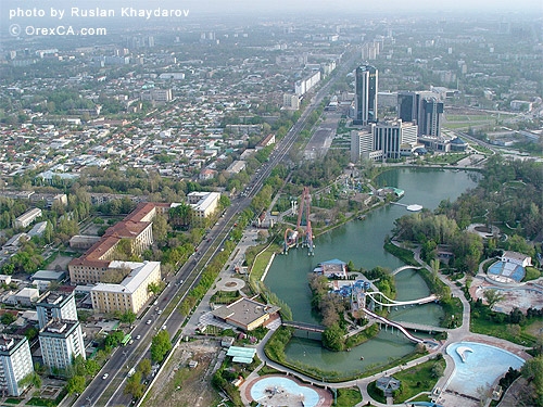 A view of Tashkent , Uzbekistan