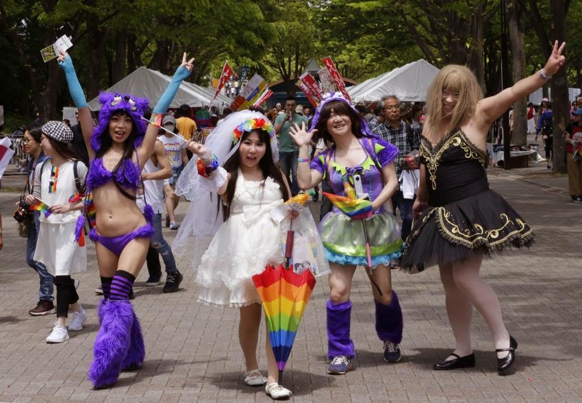 Thousands march in Tokyo for LGBT awareness