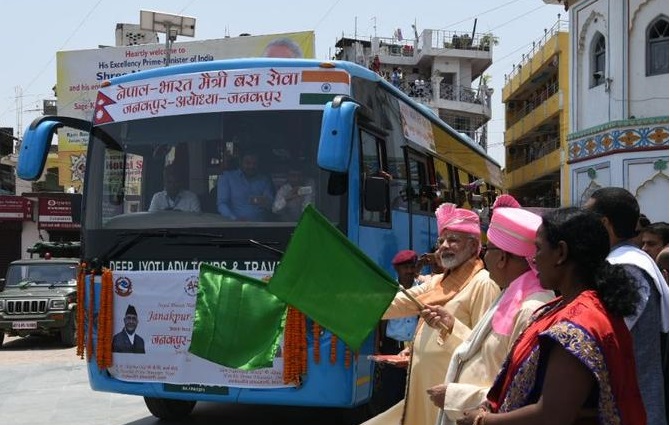 Nepal, India inaugurate Ramayana Circuit and direct bus service between Janakpur – Ayodhya