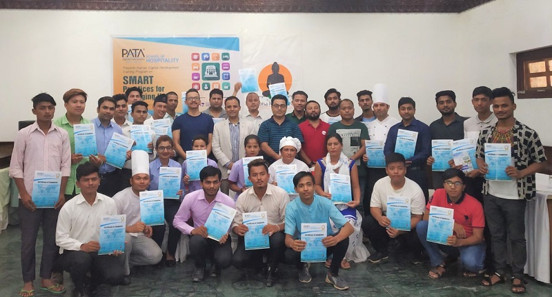 PATA Nepal Chapter training on  ‘SMART Practices for Managing Hotels’