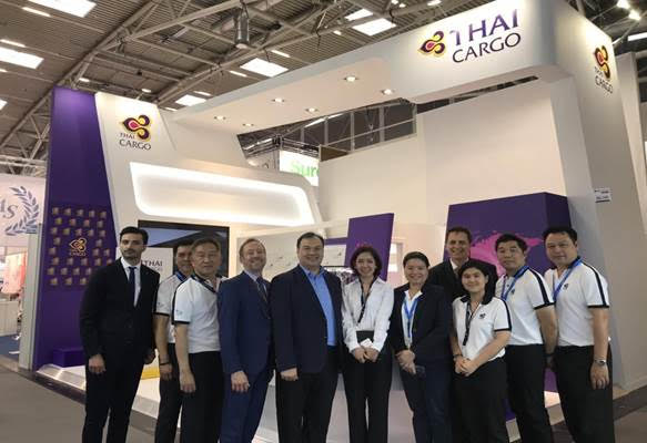 THAI opens cargo booth at Air Cargo Europe , serves Ramen on Bangkok-Japan Routes