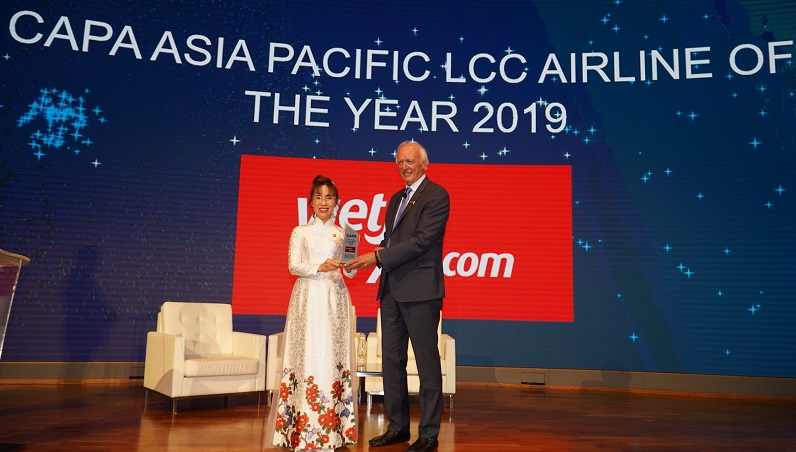 CAPA names Vietjet “Asia Pacific Low Cost Airline of the Year 2019”