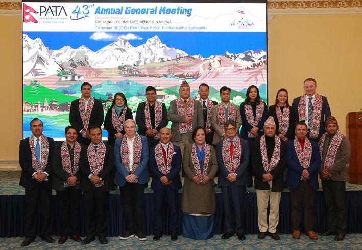 PATA Nepal Chapter elects new executive committee under the leadership of BC Thakur