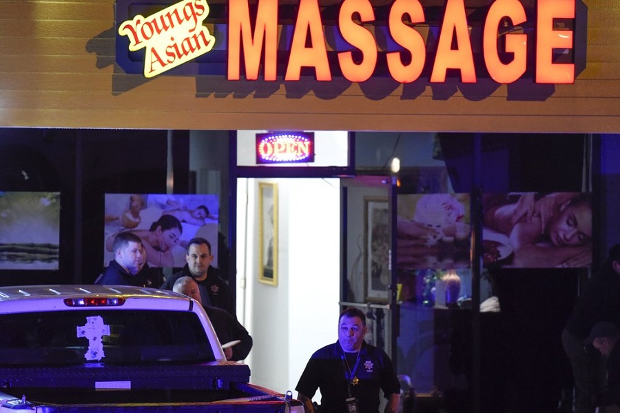 USA : Massage parlor shootings leave 8 dead