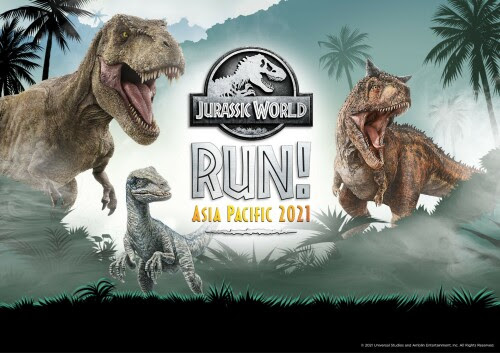 Asia Pacific 2021: First-Ever Jurassic World Virtual Run in Asia Pacific