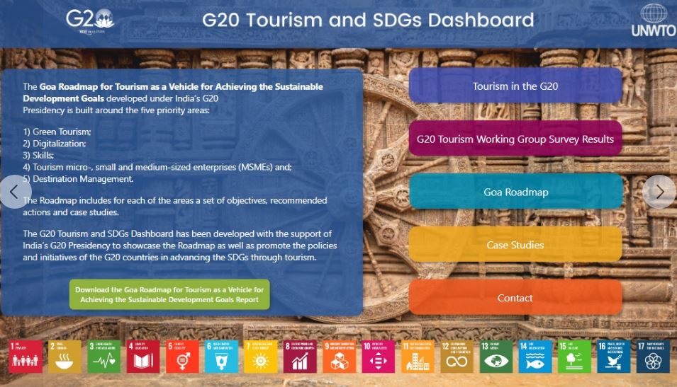 UNWTO,G20 launch dashboard to support tourism in advancing SDGS